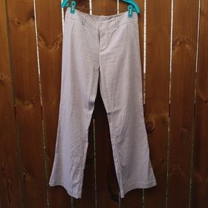 Light Gray Linen Trousers